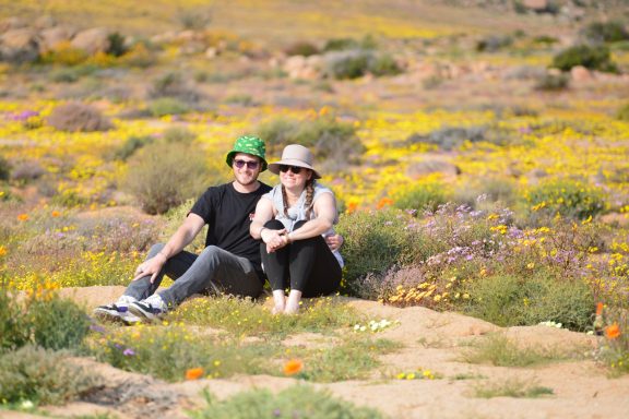 Koppel foto buiten natuur