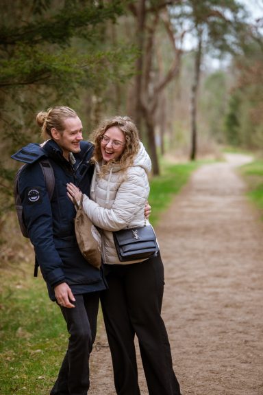 Koppel fotografie portret buiten